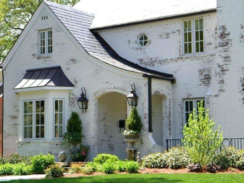 Normal 1561126729 Painted Brick House In White Painting A Red Grey