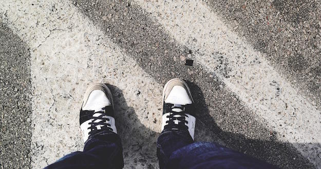 Lead crosswalk feet pair 68257