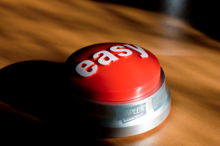 Is There an “Easy Button” in Real Estate Investing? No Easy Button